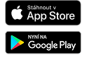 Stáhněte na App Store a Google Play